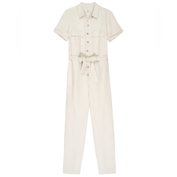 Rails Callie Linen Blend Jumpsuit size xs - Picture 5 of 7